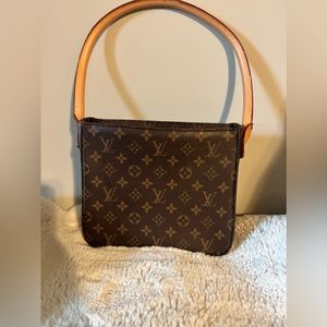 Louis Vuitton Looping Shoulder Bag Authentic Vintage